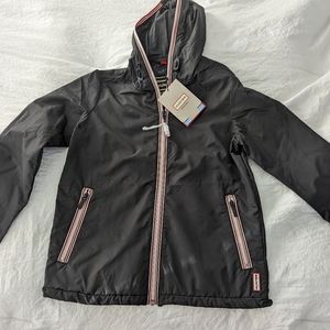Hunter Recycled Lightweight Packable Jacket NWT. Size XS /4